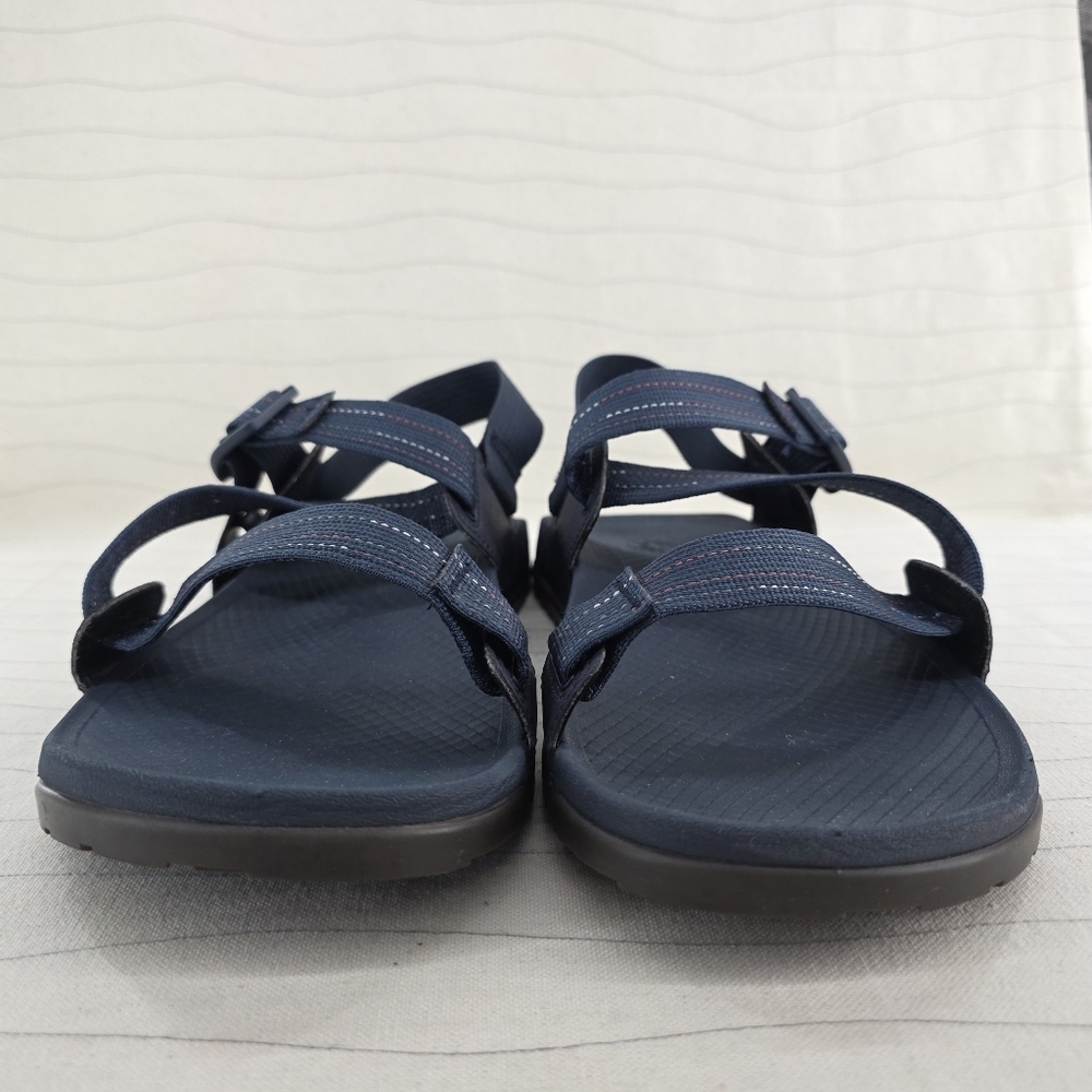 Chaco Mens Lowdown Navy Blue Outdoor Hiking Sandals Shoes JCH107273 Size 11 - Picture 4 of 10
